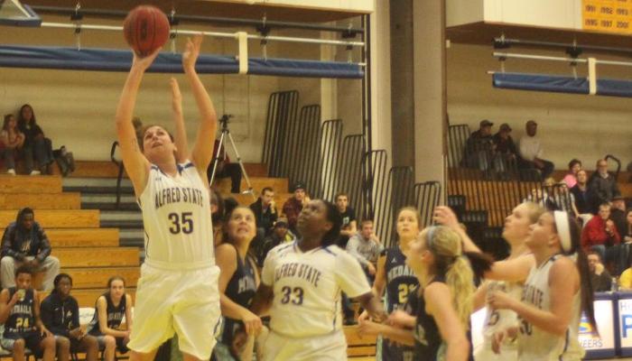 Lady Pioneers Win Double OT Thriller