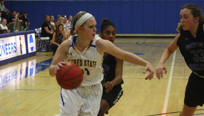 Lady Pioneers Fly Past Falcons