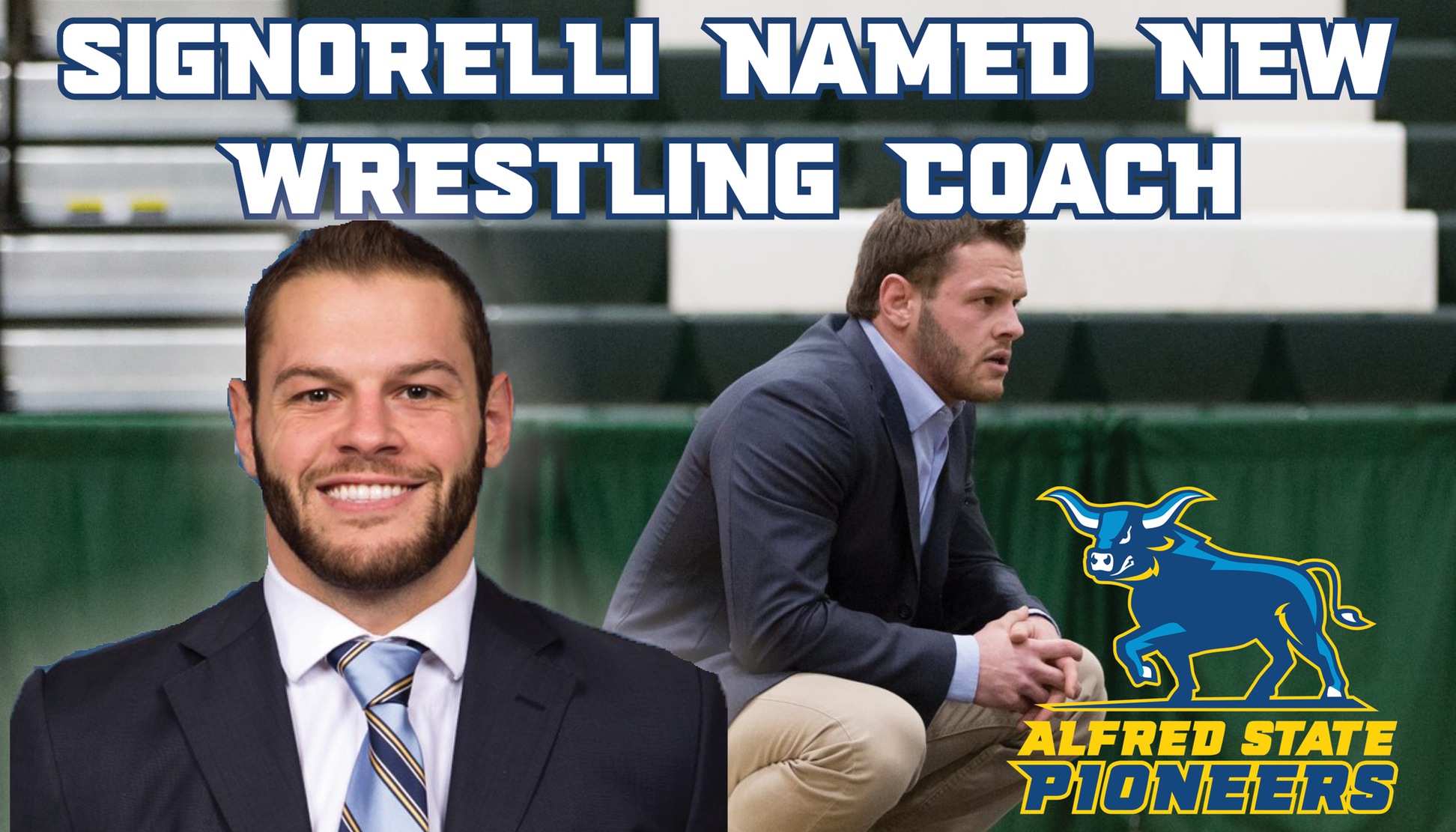 Signorelli Named New Wrestling Coach