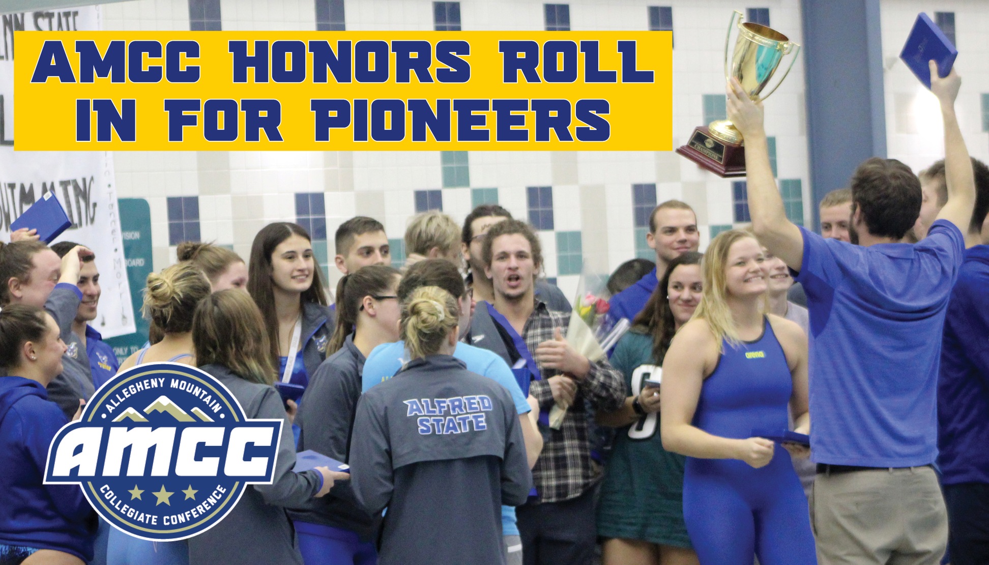 Women's Swimming & Diving receive numerous honors from AMCC