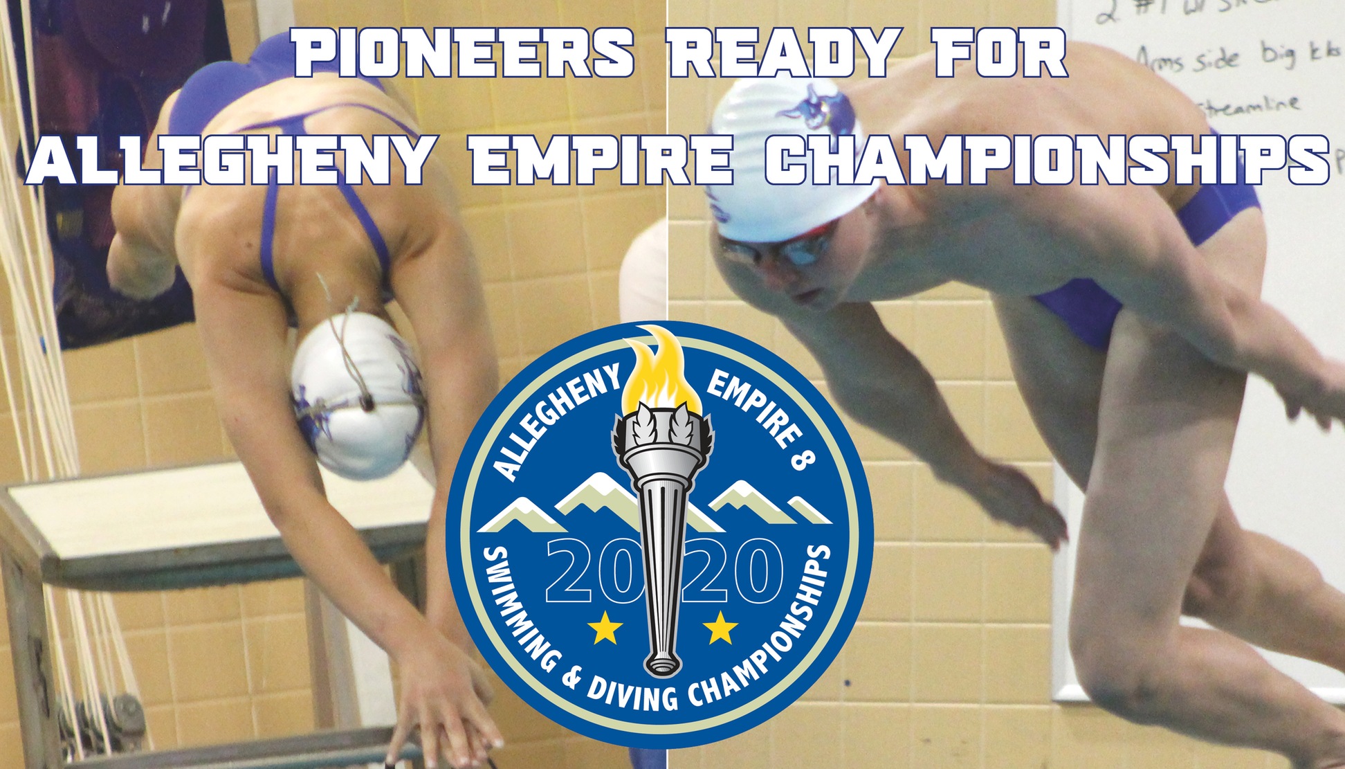 Alfred State is ready to dive into the 2020 Allegheny Empire Swimming & Diving Championships