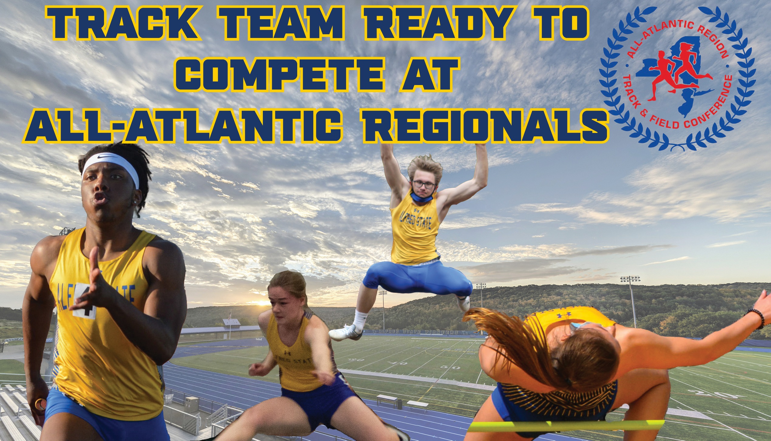 Alfred State ready for All-Atlantic Regionals

Pictured are Student-Athletes competing.