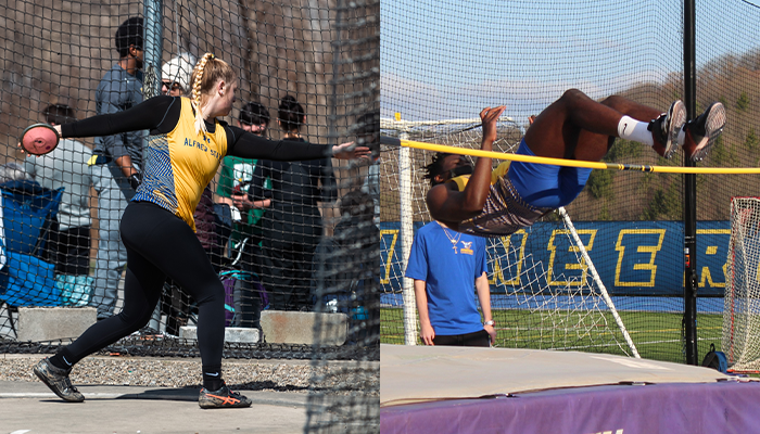 Track and Field Competed at Shortened Brockport Invite