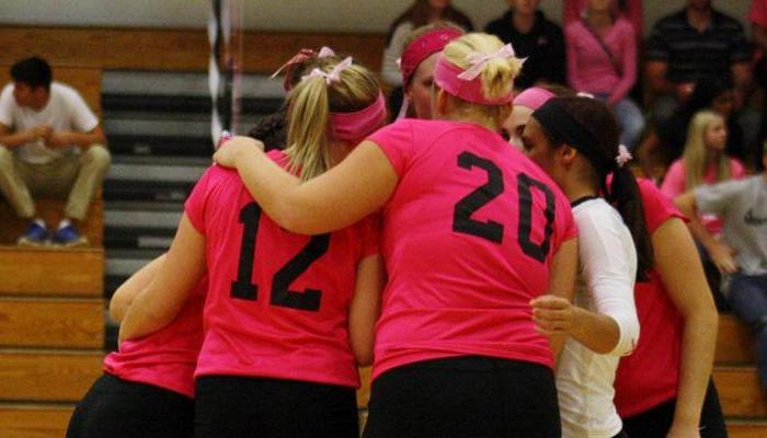 Lady Spikers Sweep Day One of Canton Tournament