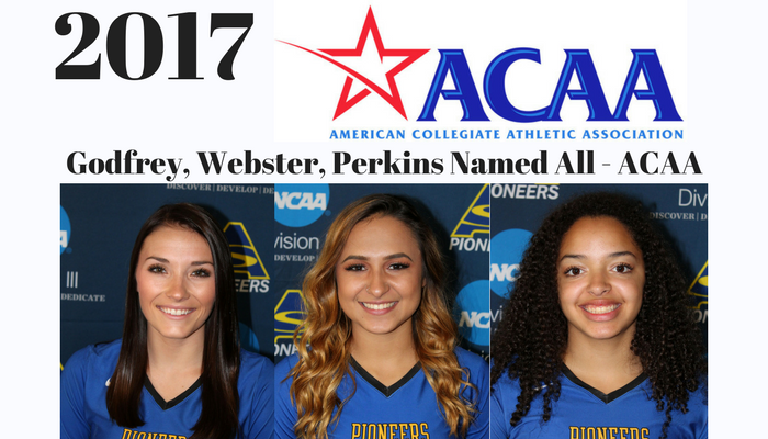 2017 All-ACAA Volleyball Selections