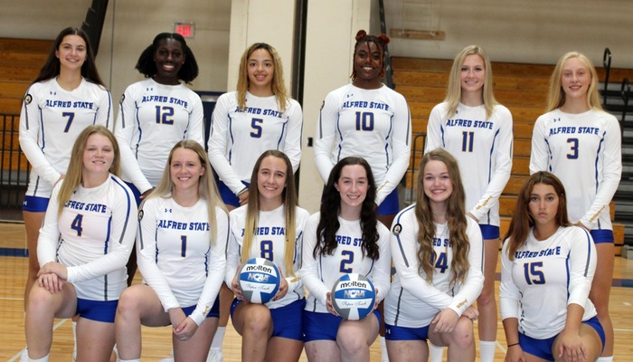 2021 Alfred State Volleyball team