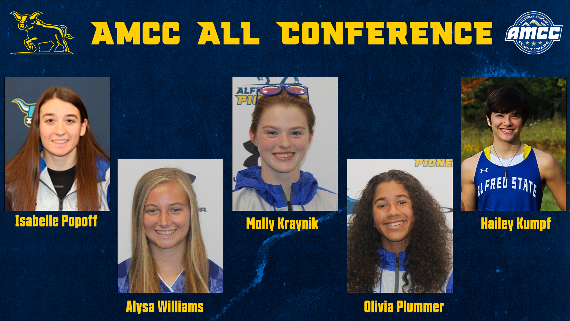 Women's Cross-Country Garners Five All-Conference Honorees