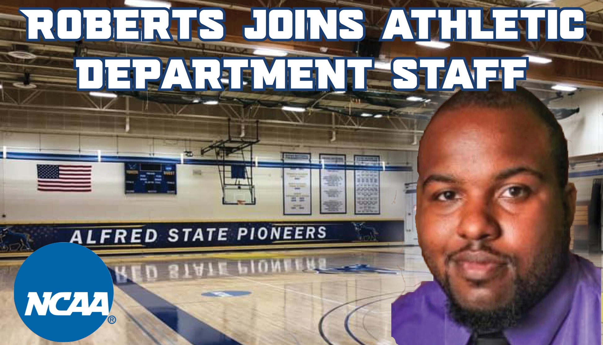 Roberts Joins Athletic Department Staff
