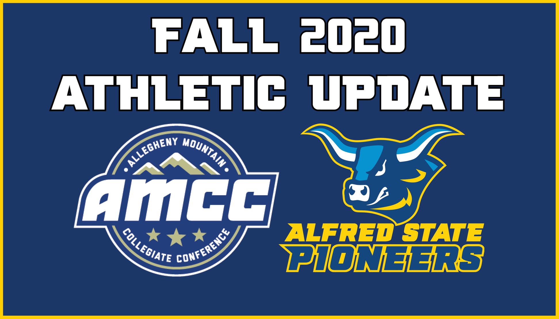 Alfred State and AMCC Fall 2020 Athletic Update