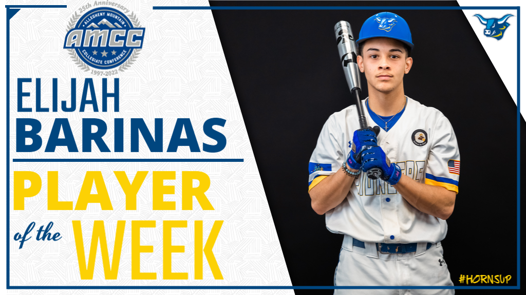 Barinas Named AMCC Player of the Week
