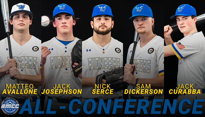 Five Pioneers Named AMCC All-Conference