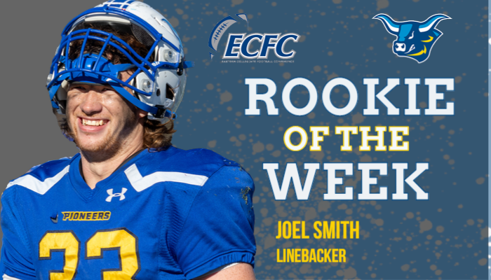Smith Named ECFC Rookie of the Week for Second Time