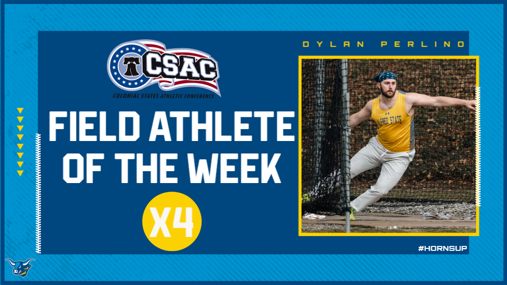 Perlino Named CSAC Field Athlete of the Week For Fourth Time