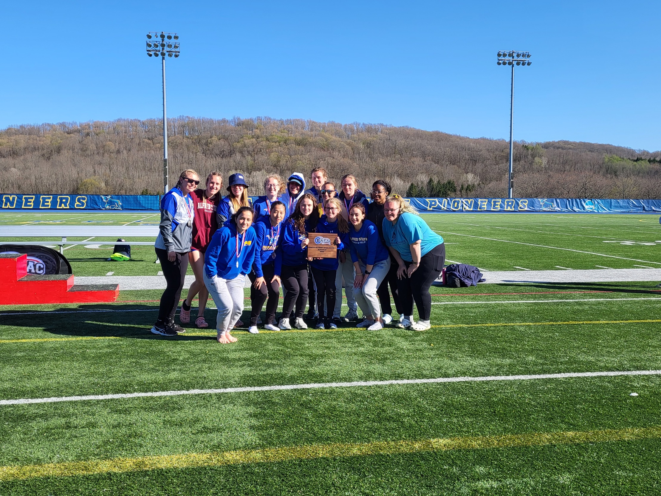 Women’s Track and Field Finish Second at CSAC Championships
