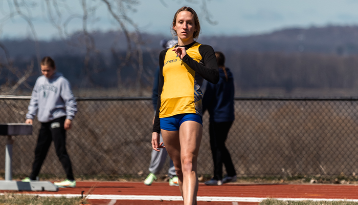 Women’s Track and Field Compete at Cortland Red Dragon Open