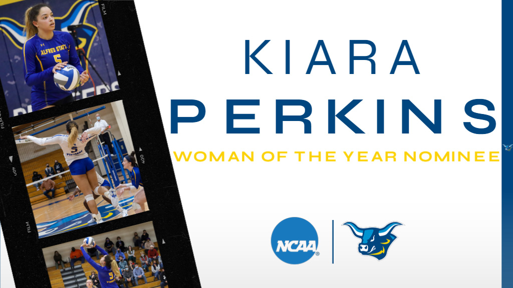 Perkins Named Alfred State’s Submission for 2022 NCAA Woman of the Year Award